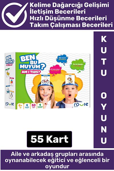 Wintoup Educational Visual Perception Memory Attention Knowledge Skill Development Children Adult Game Am I That ?