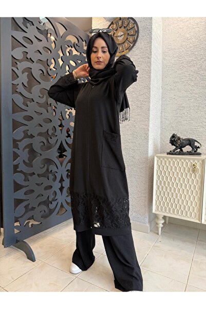 AYSUN AYDEMİR ΚΑΛΟΚΑΙΡΙΝΟ ΣΕΤ ΦΟΡΜΑΣ ΜΕ ΛΕΠΤΟΜΕΡΗ ΔΑΝΤΕΛΕΣ