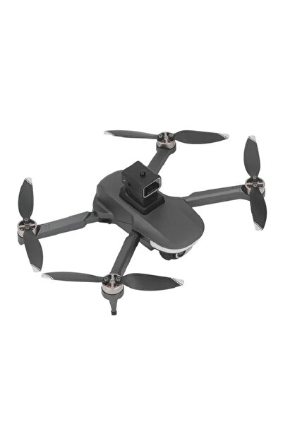 GÜMRÜK BEY 4K Kameralı S5S Drone Wifi Katlanabilir RC Quadcopter Uygulama Kontrollü Fırçasız Motor 3 Pil Çanta