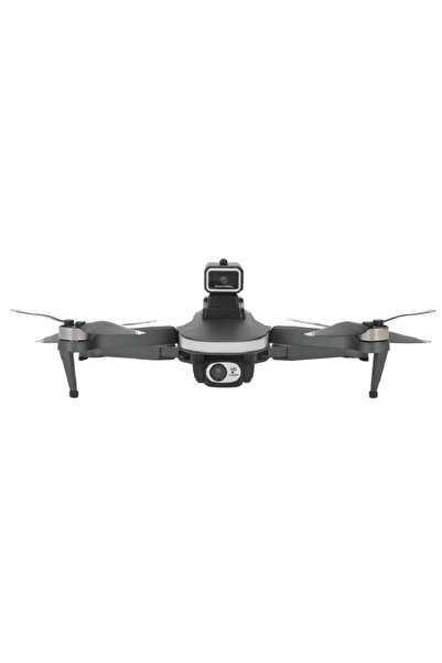 GÜMRÜK BEY 4K Kameralı S5S Drone Wifi Katlanabilir RC Quadcopter Uygulama Kontrollü Fırçasız Motor 3 Pil Çanta