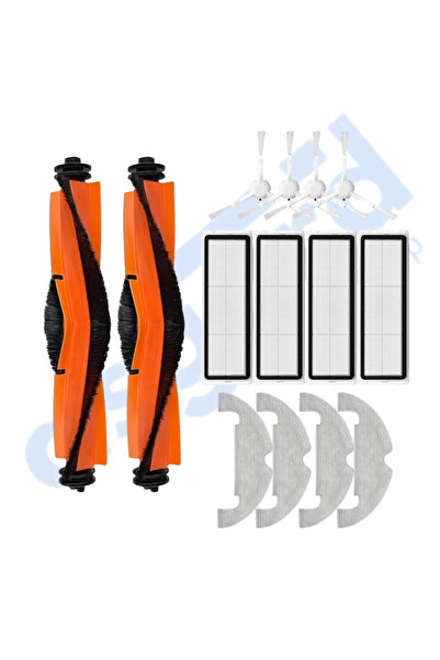 Asgard Grup XIAOMI MOP 2 ULTRA – Compatibil cu X10 2 perii principale 4 perii laterale 4 filtre 4 mopuri