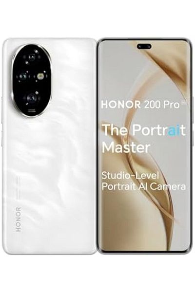 HONOR 200 Pro 5G (12GB + 512GB) | 6.78-inch AMOLED Quad-Curved Display | 50MP Triple Camera with Dua