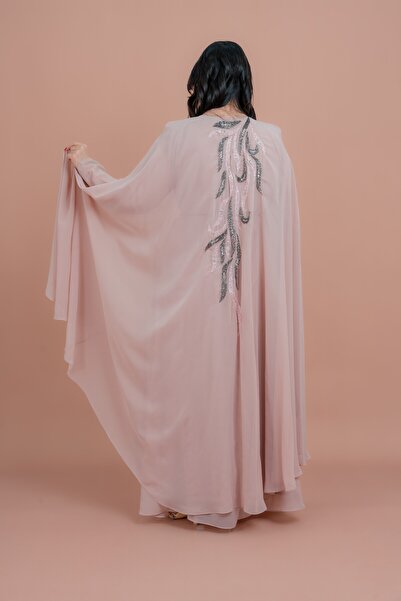 IKKXA Belted Elegant 2-Piece Kaftan