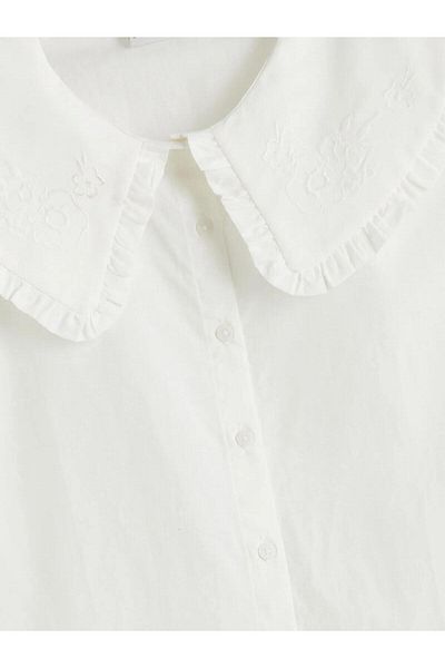 LC Waikiki LCW Kids Baby Guler Floral Fata Copii Cămașă (S5)