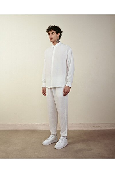 mrmubomen Shirt Ecru 1725