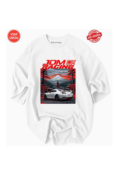 Racıng Tricou imprimat model JDM RACING Harakuju Tricou premium din bumbac 100% licențiat