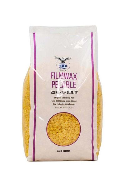 BLACK Italian Wax Granules Yellow 1000g
