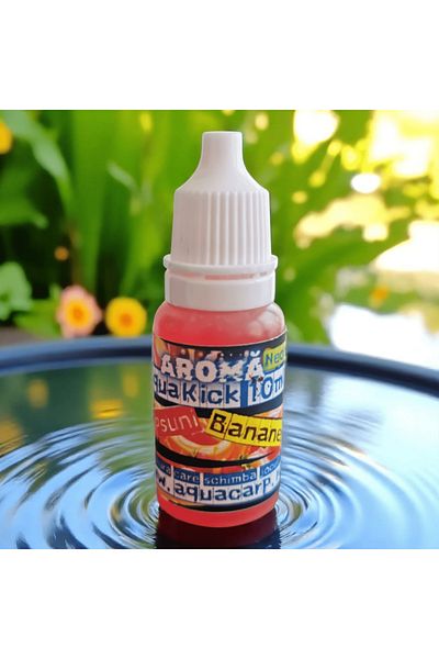 Aqua Aroma AquaKick Neon 10ml Capsuni & Banane