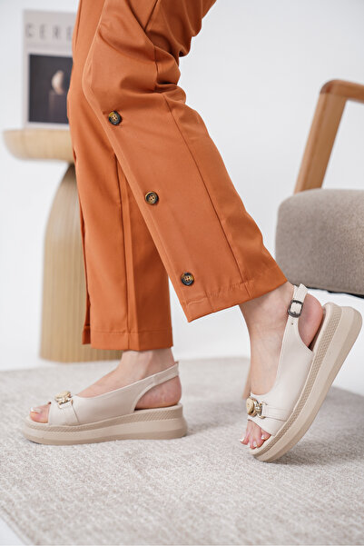 Daxtors D744 Günlük Ortopedik Kadın Sandalet