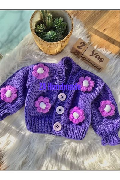 ZAHandmade Floral cardigan