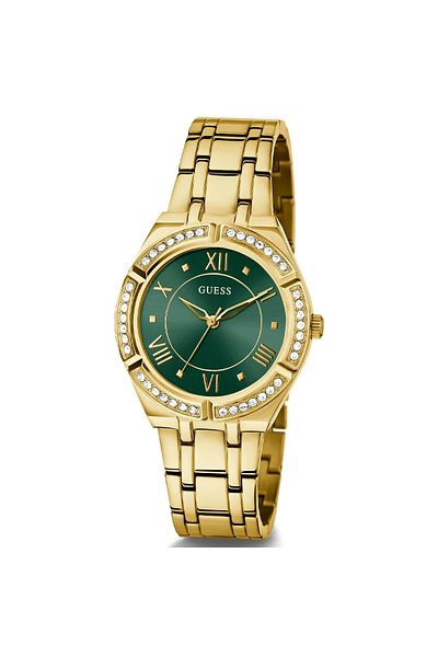 Guess Gugw0033l8 Ceas de mână cu piatră placată cu aur