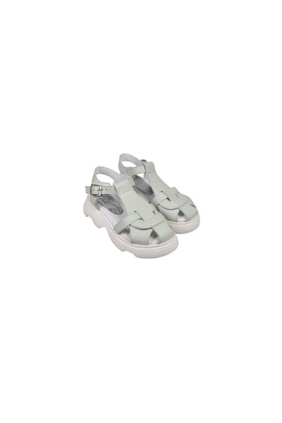 Lady Mia Genuine Leather Women's Closed-Front Sandals