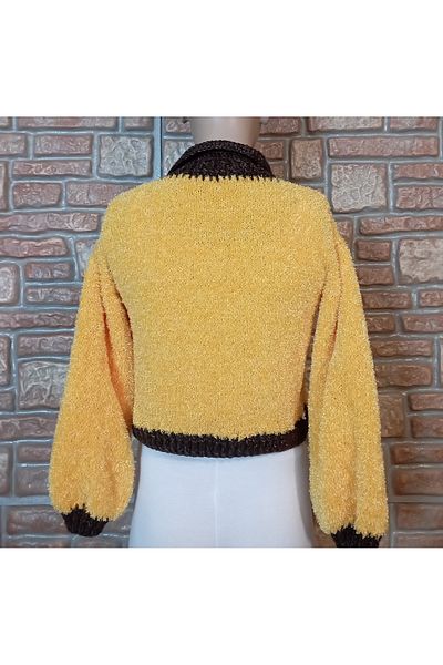 El örgüsü Ydr Design Hand Knitted Cardigan