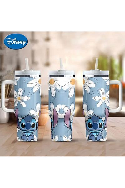 OzzConcept Stich Quencher Tumbler |   40 oz (1.18 Lt) Quencher Thermos with Straw
