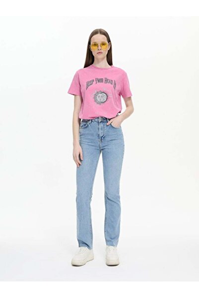 Ltb Betıana X Düz Paça Yüksek Bel Jean Pantolon 009516741556055241