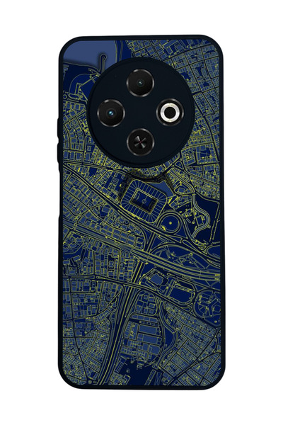 TECNO Spark 30C Mat Uyumlu Siyah Kılıf – Yumuşak Silikon, Koruyucu, Şok Emici Kapak