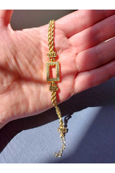 GEZERGOLD TAKI gramma uyumlu künye bileklik 24ayarında kaplama