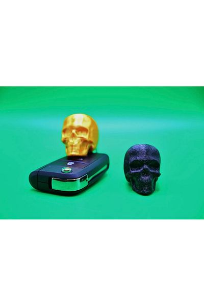 3D سلسلة المفاتيح الجمجمة