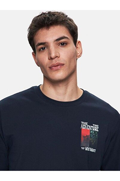 Ltb Ανδρικό κοντομάνικο μπλουζάκι YELODO με λαιμόκοψη 1225841986089