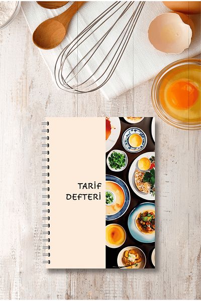 BULUT DİJİTAL Cookbook / 100 Sheets / 15cm X 21cm
