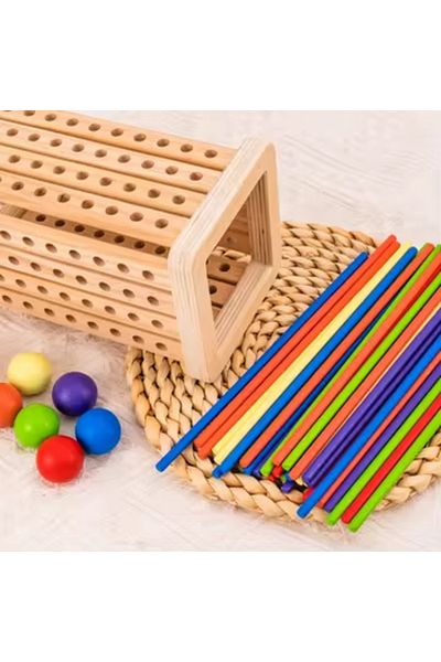 Qiaike Educational Montessori Balance Numbers Game | Motor Skills
