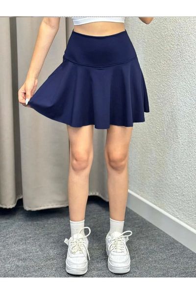 CRNSSWİMWEAR Plus Size Sports Shorts Skirt High Waist Sea Shorts