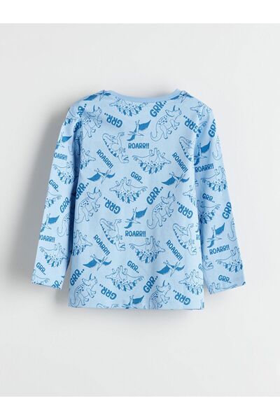 LC Waikiki LCW Kids Bisiklet Yaka Erkek Çocuk Pijama Takımı