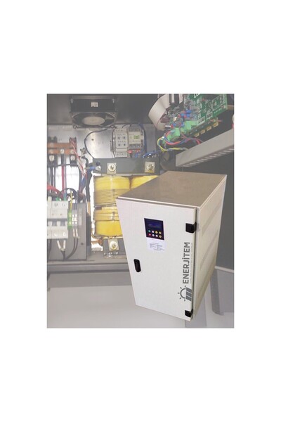 ENERJİTEM Trifaze Redresör(Rectifier),battery Charger, 380 Vac GIRIŞ/110 Vdc 100 Ah Çıkış