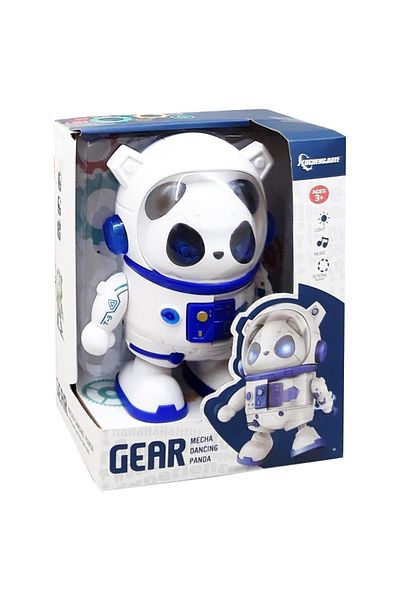 TRUST STORE Lighted Sound Musical Robot Panda 20 cm