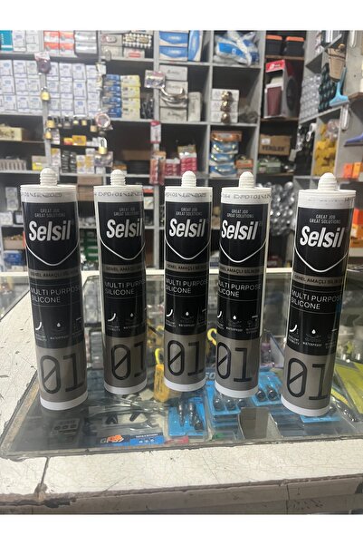 SELSİN Selsil Silikon Beyaz 3 Adet 280 ml
