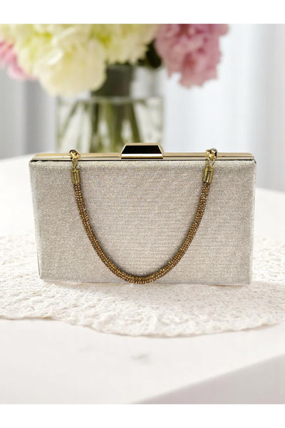 Biçanta Dot Pattern Color Women's Evening Dress Bag Wedding Engagement Graduation