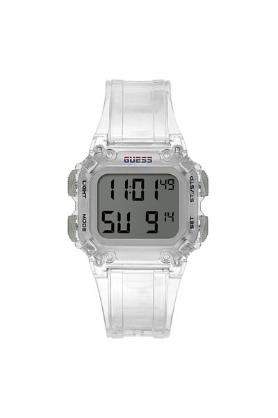 Guess Men's Watch, Guess, Stealth Clear GW0270G1