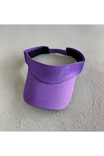 ZERAMİNE Visor Hat Uv Protective Tennis Hat 100% Cotton