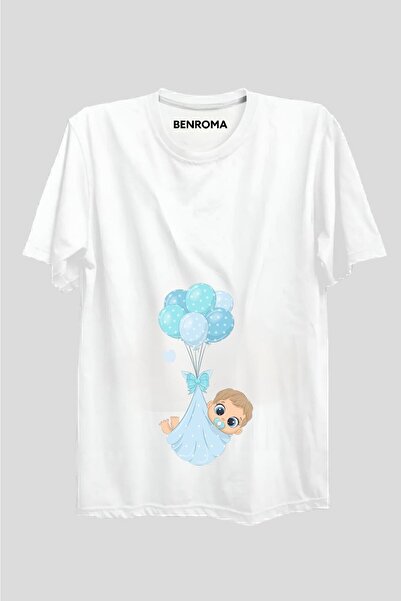 Siin Printed loose maternity t-shirt