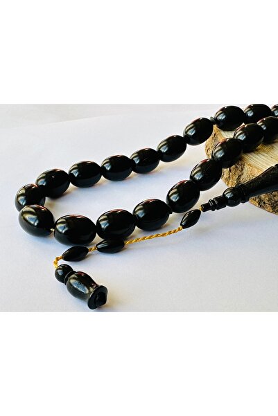 Kuka سبحة كوكا سوداء مع شرابة النظام