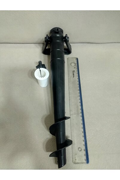LEVA PLAJ ŞEMSİYE KAZIĞI 34 CM PLASTİK SİYAH ( BLACK)