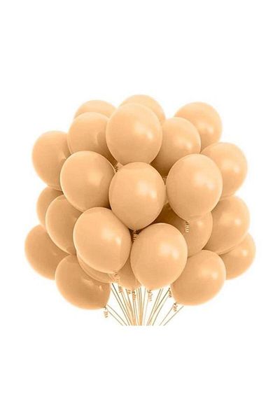 Onay Store 25 Pieces Skin Color Balloons - Birthday Concept - Party Supplies - Bride to Be Supplies