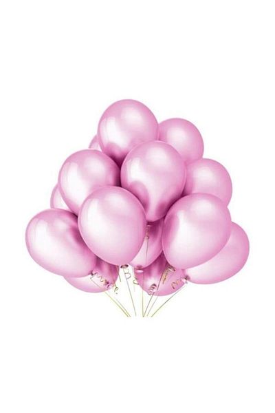 Onay Store 30 Metallic Pink Balloons - Birthday Concept - Party Supplies - Bride to Be Supplies
