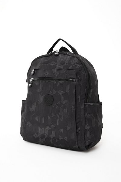 OLDSO Sanmorris Unisex Water Resistant Crinkle Fabric Multi-Eye Laptop School and Backpack 3059