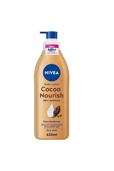 NIVEA Cocoa Butter & Vitamin E Body Lotion for Dry Skin 625ml