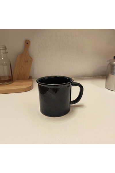 Nicaea Home كوب سيراميك مصنوع يدويًا بطلاء عضوي