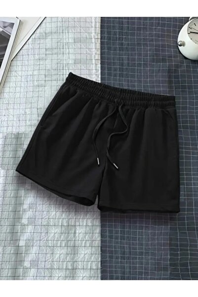 berfmoda MEVSİMLİK SİYAHH ŞORT