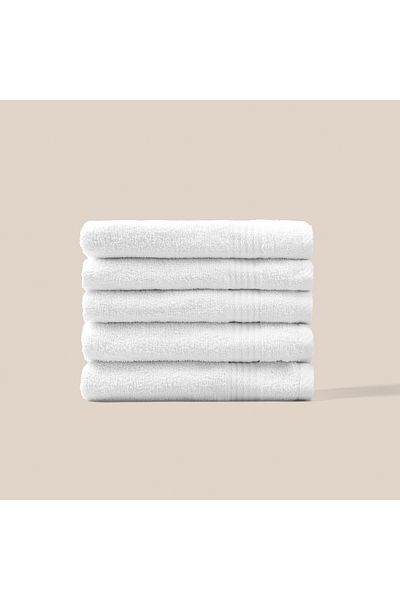 Cottexo 5 Pcs 50X80 Cotton Jacquard Hand & Face Towels