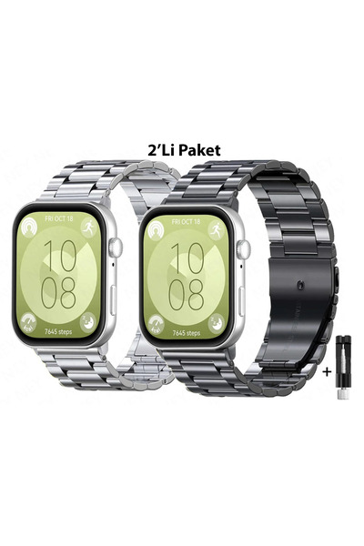MMP SHOP Huawei Watch Fit 3 / Fit 4 / Fit 4 Pro / Fit 5 / Fit 5 Pro Uyumlu Pa...