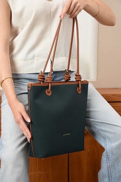 Just Polo Women's Large Size Hand and Shoulder Bag 346066Pc