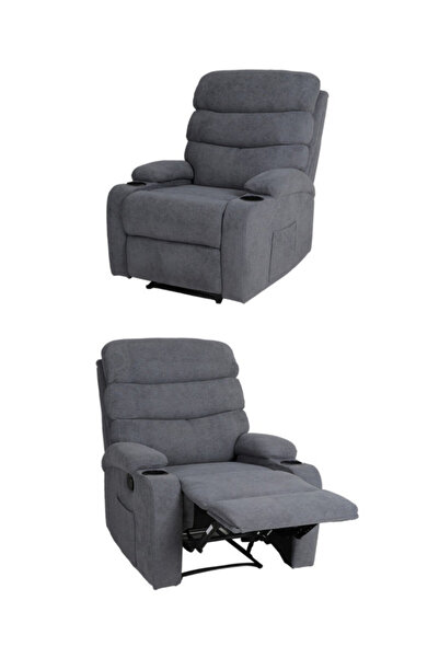 Generic Velvet recliner Chair,Lazy Chair Single Seater Sofa for Living Room Bedroom & Home Office