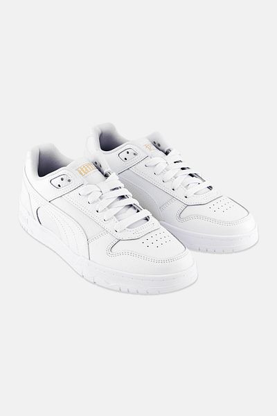 Puma Kids Boy Lace Up Outdoor Shoes, White