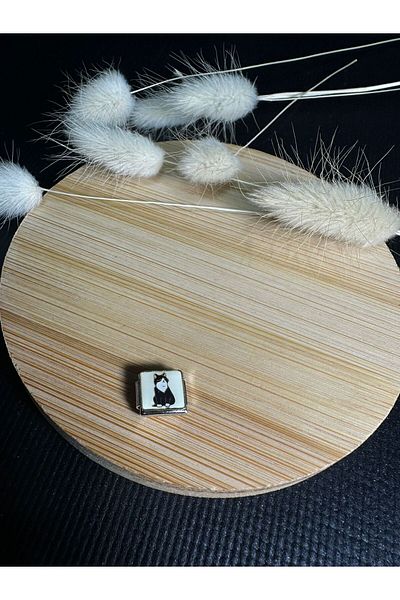 Mutenaura Stainless Steel Nomination Charm