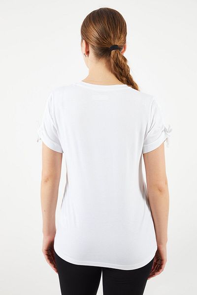 Scuderia Ferrari Women Sportswear Fit Short Sleeve Running T-Shirts, White