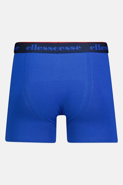 Ellesse Men 3 Pieces Brand Logo Trunks, Multicolor